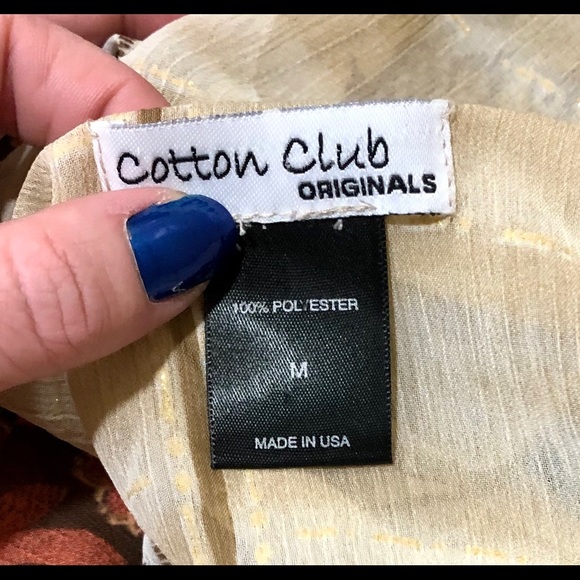 Cotton Club Originals Boho Tunic Top - Picture 7 of 7
